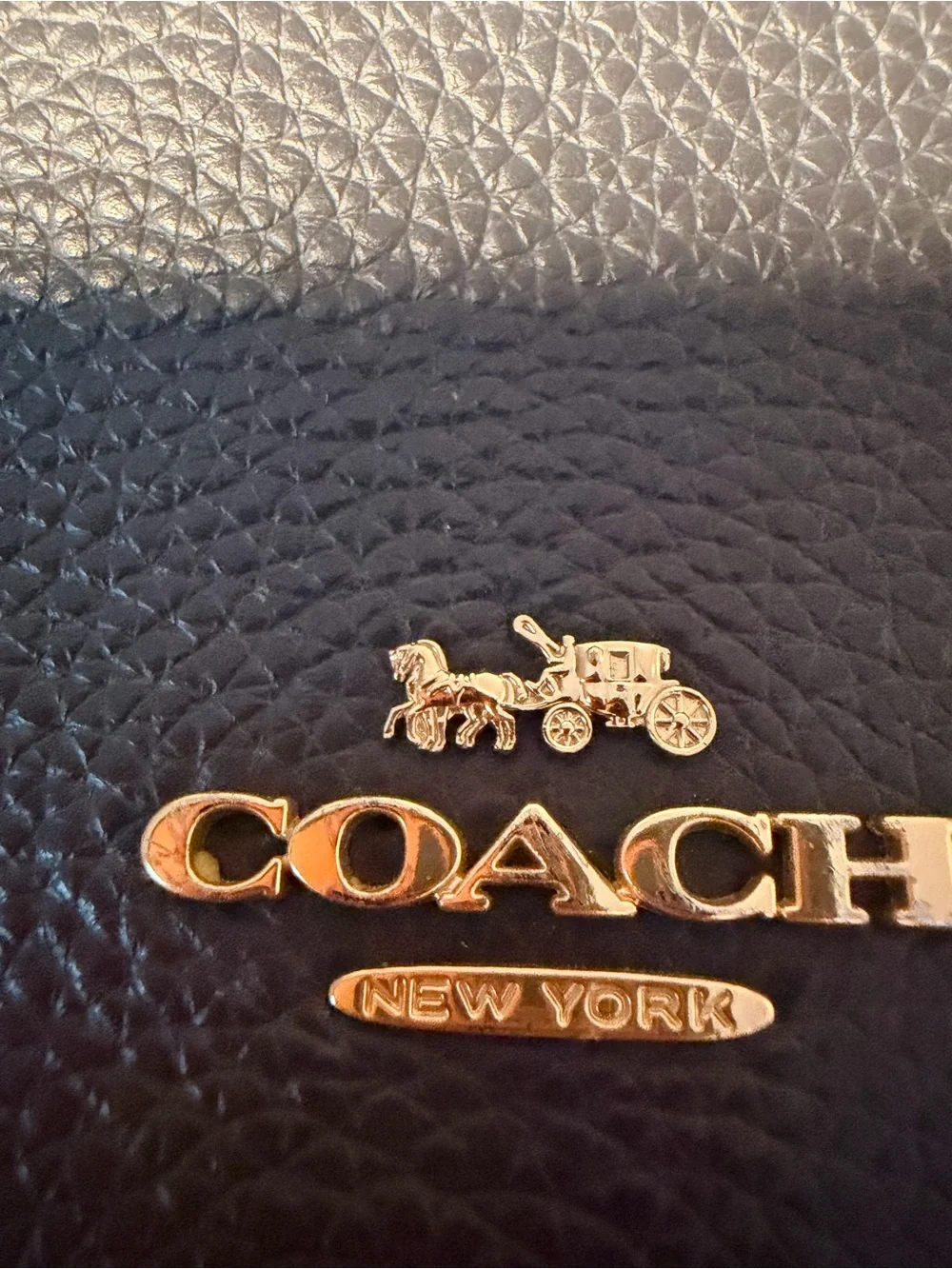 Coach Denim and Leather Billie Backpack